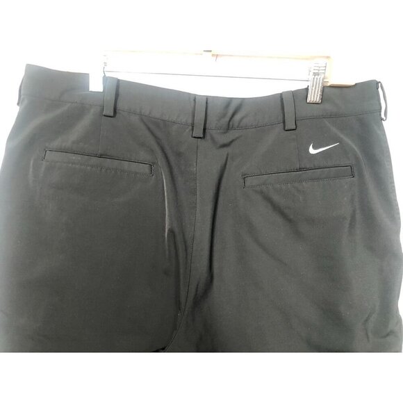 Nike Golf Pants Fit Dry Dri-Fit 341623 Black Flat Front Tagged Men's Size 36x30 - Picture 4 of 7